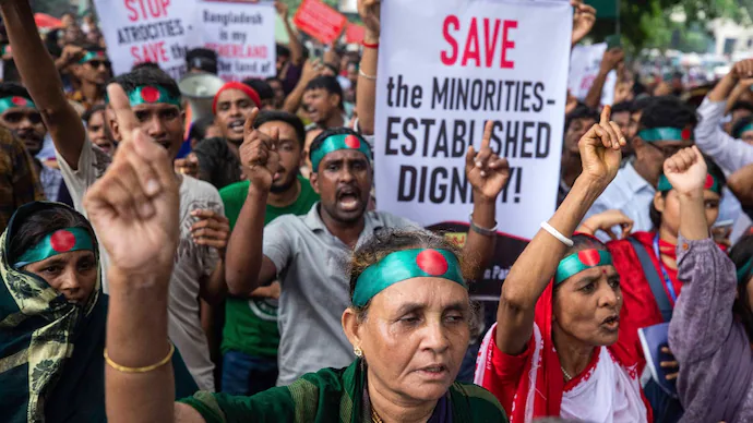 Hindus in Bangladesh Face Surge in Attacks Amid Political Unrest